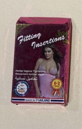 محصول گیاهی و طبیعی تنگ‌کننده واژن-Fitting Insertions